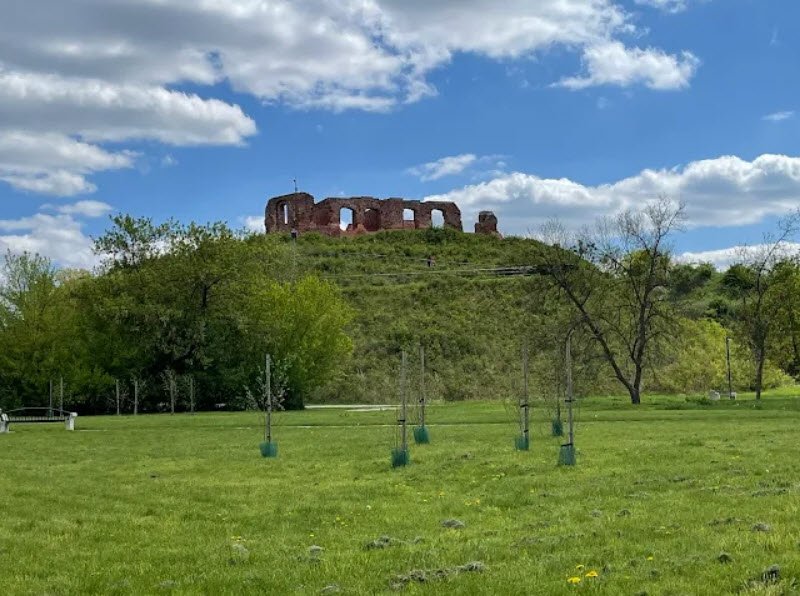 The ruins of the Castle of the Dukes of Mazovia, Poland